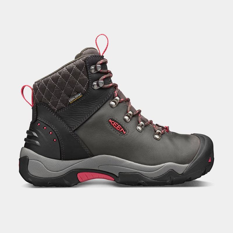 Keen Revel III Hiking Boots Canada - Keen Womens Boots Black/Rose (ALGB53084)